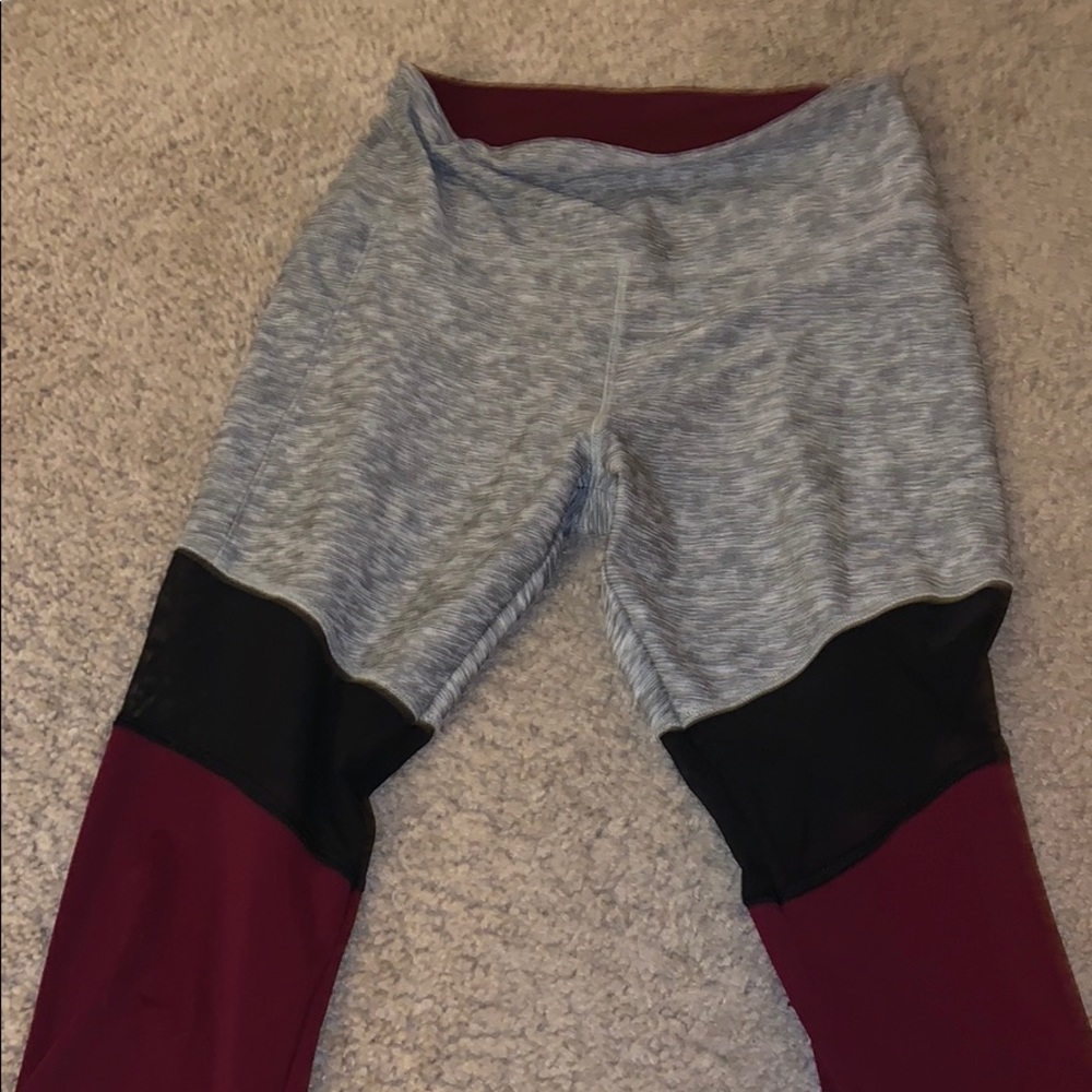 PINK ultimate mesh panel leggings